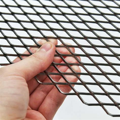 flattened expanded metal sheet|expanded steel mesh near me.